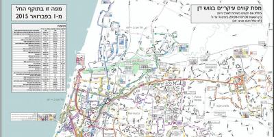 Santral estasyon otobis Tel Aviv kat jeyografik